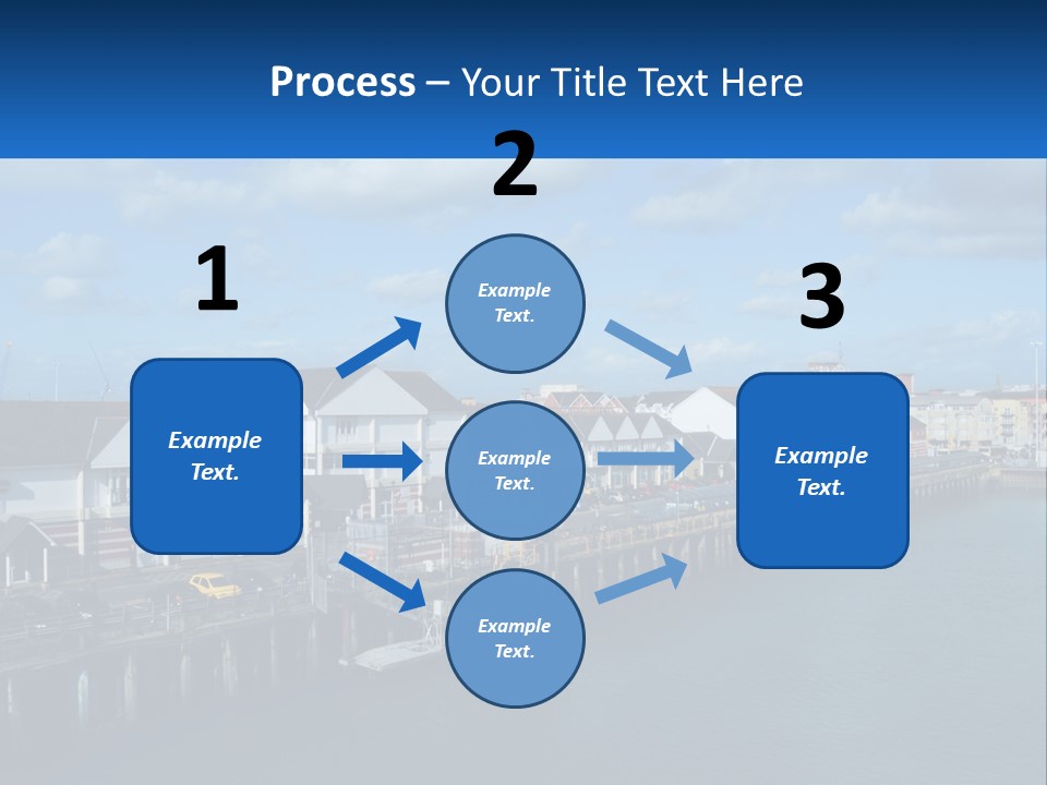 Coastal Sand Old PowerPoint Template