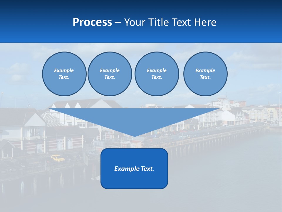 Coastal Sand Old PowerPoint Template