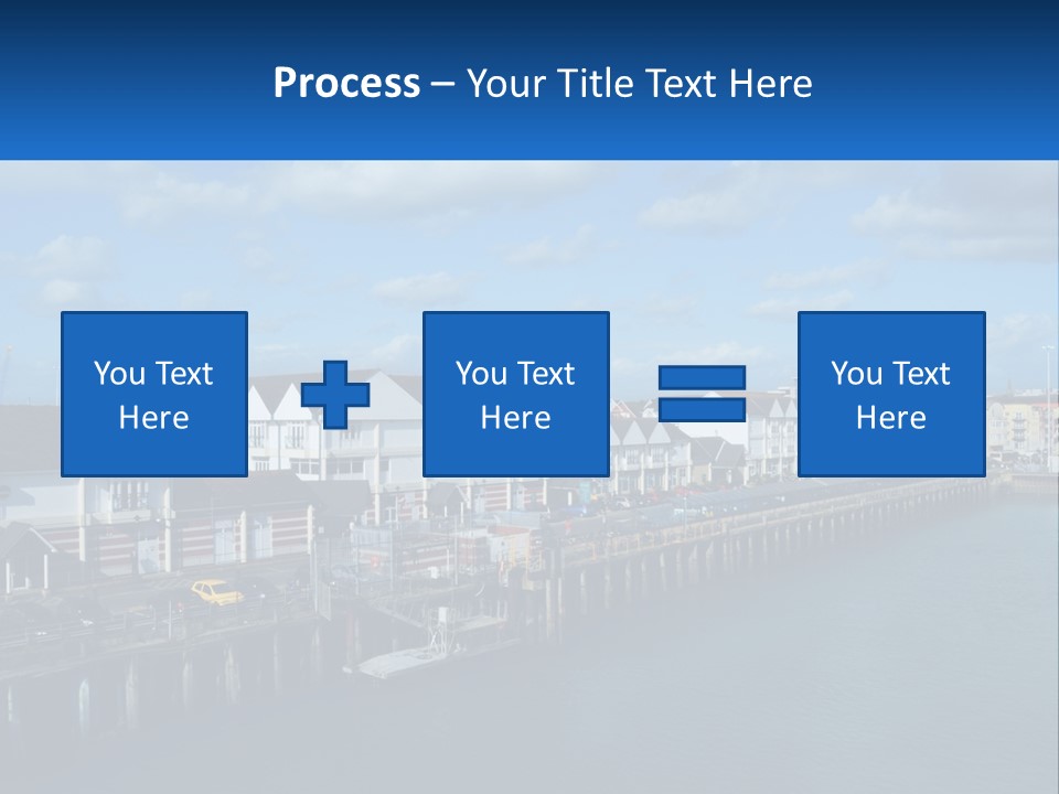 Coastal Sand Old PowerPoint Template