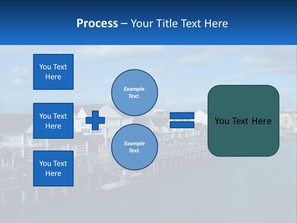Coastal Sand Old PowerPoint Template