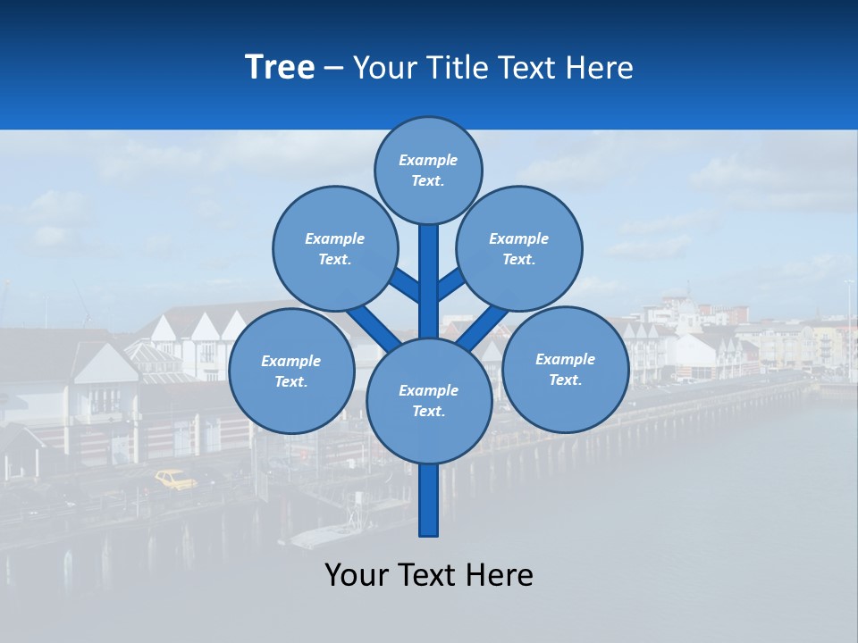Coastal Sand Old PowerPoint Template