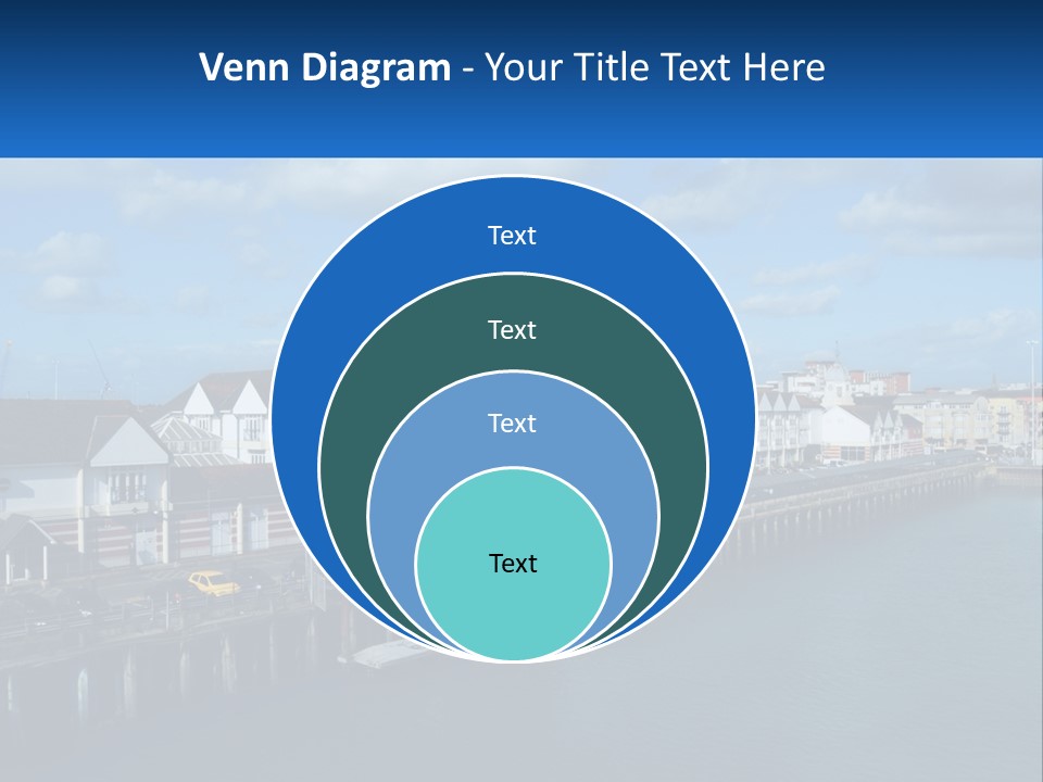 Coastal Sand Old PowerPoint Template