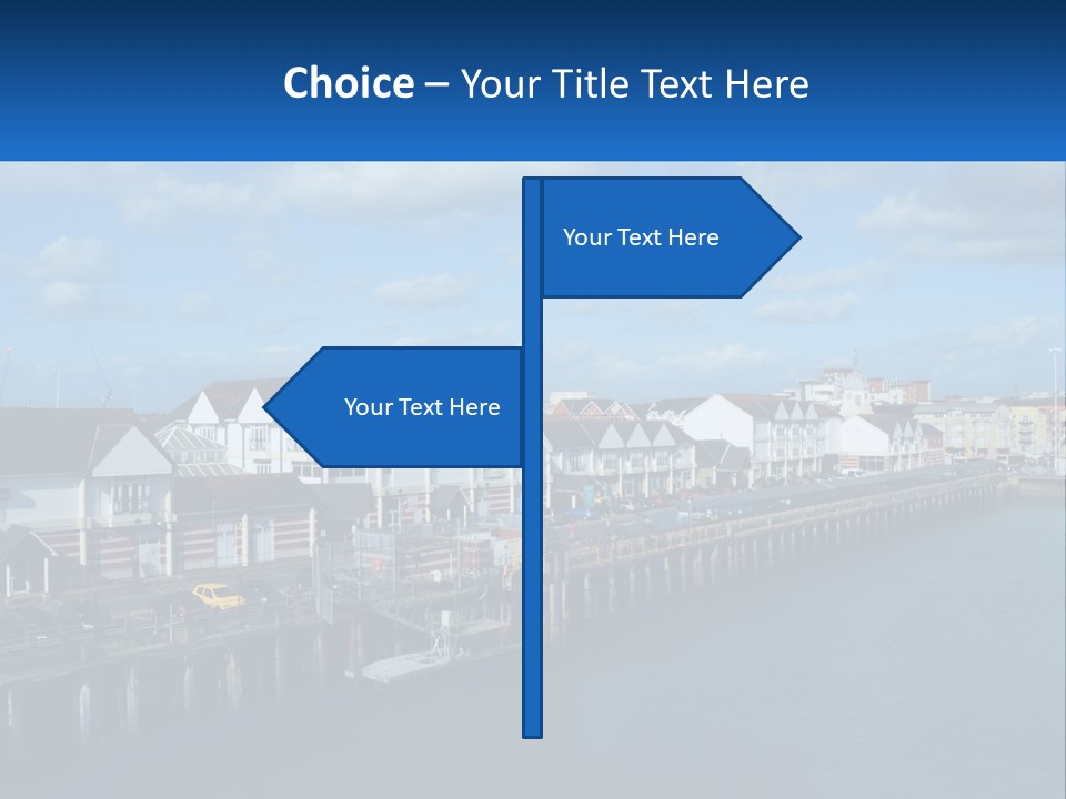 Coastal Sand Old PowerPoint Template