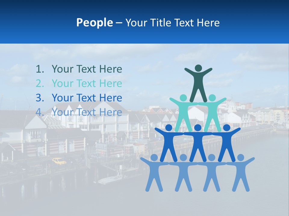 Coastal Sand Old PowerPoint Template