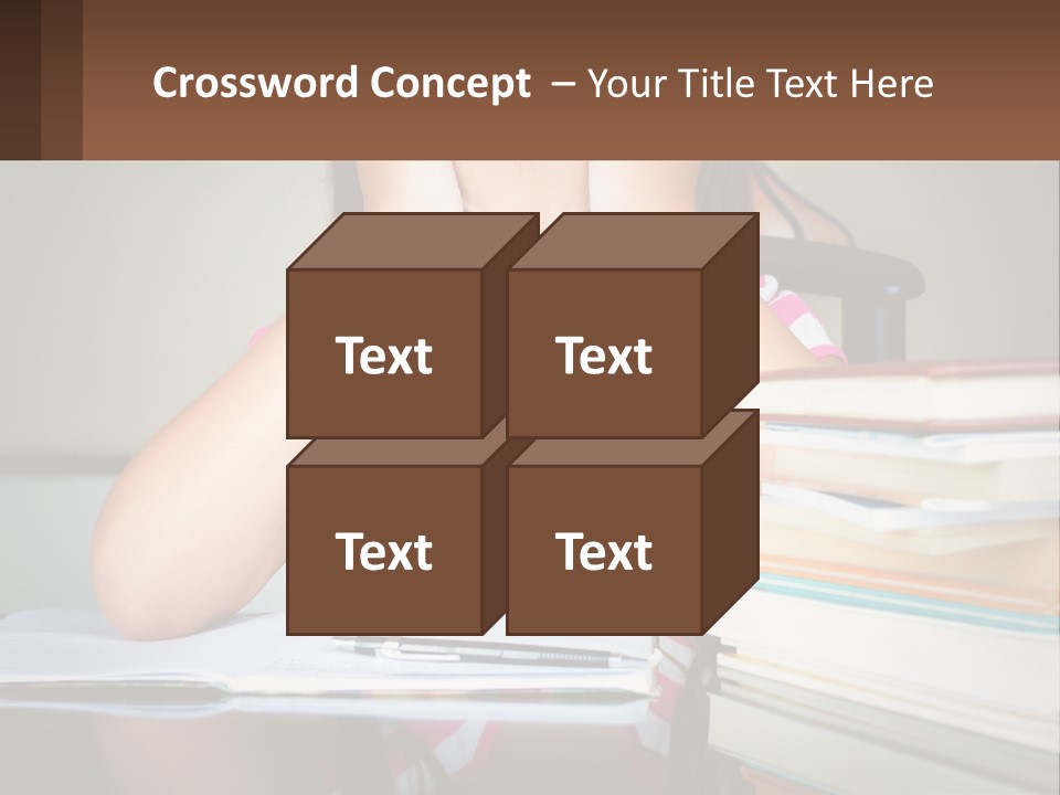 Daughter Portrait Senior PowerPoint Template