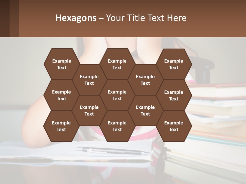 Daughter Portrait Senior PowerPoint Template