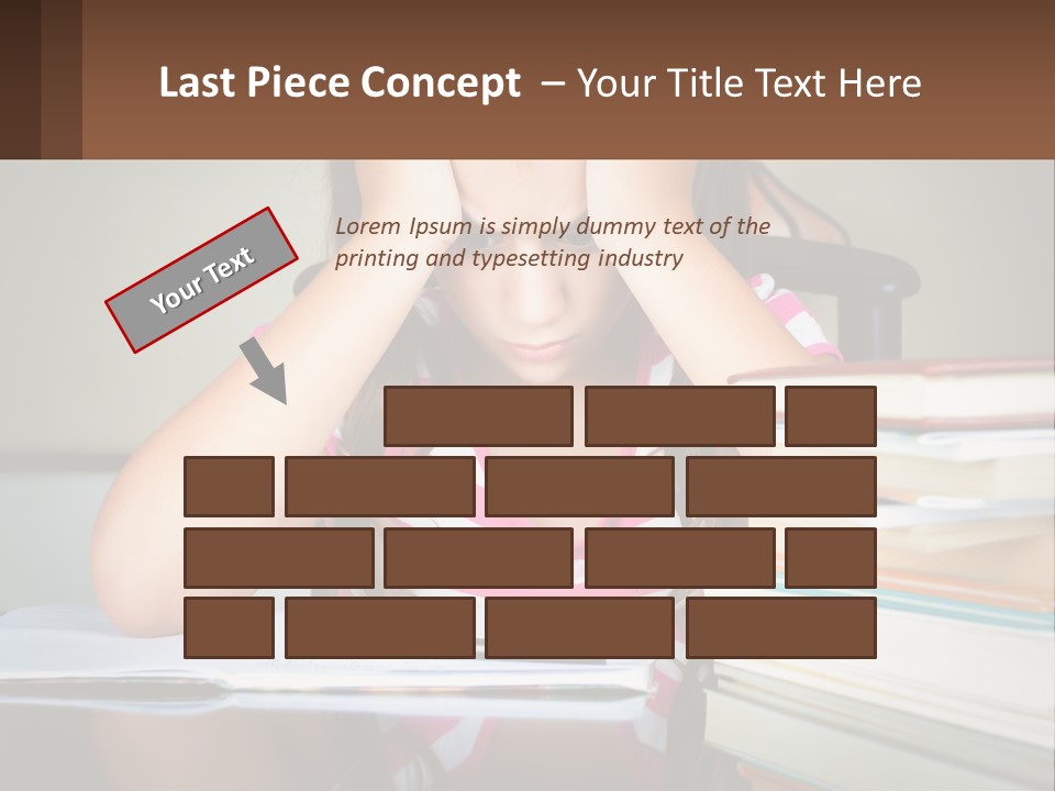 Daughter Portrait Senior PowerPoint Template