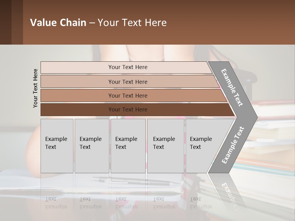 Daughter Portrait Senior PowerPoint Template