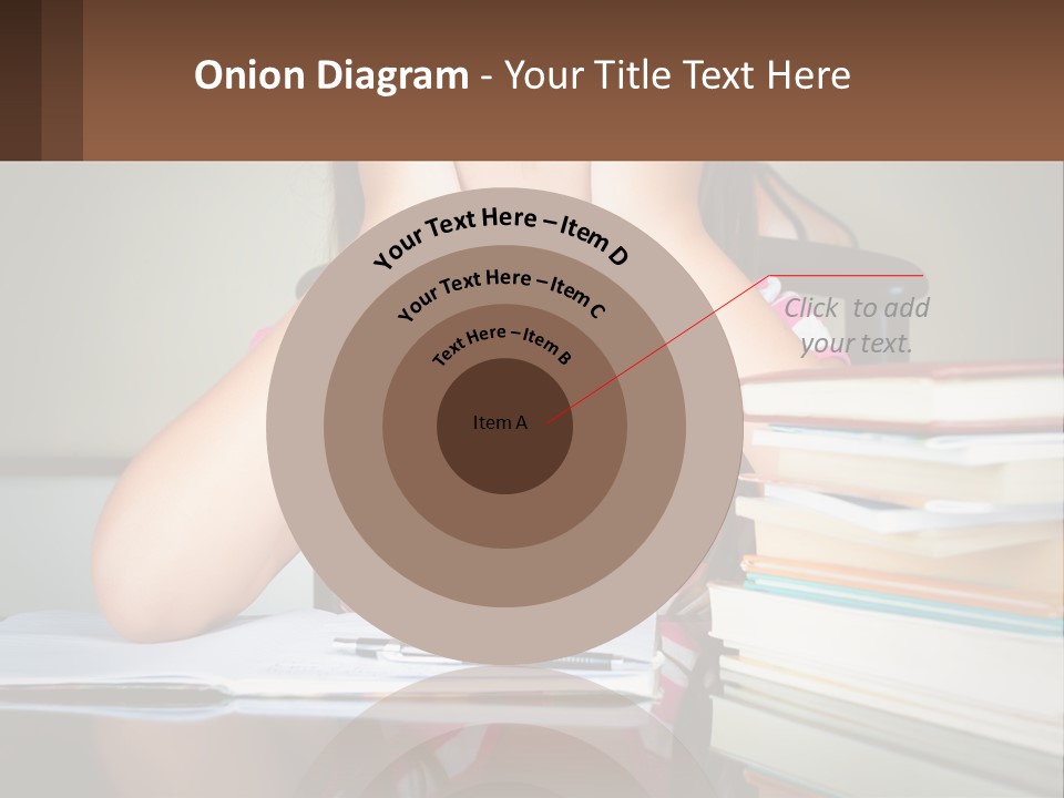 Daughter Portrait Senior PowerPoint Template