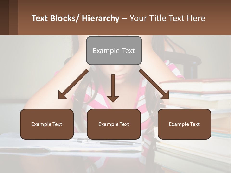 Daughter Portrait Senior PowerPoint Template