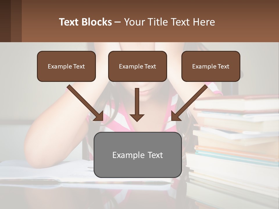 Daughter Portrait Senior PowerPoint Template