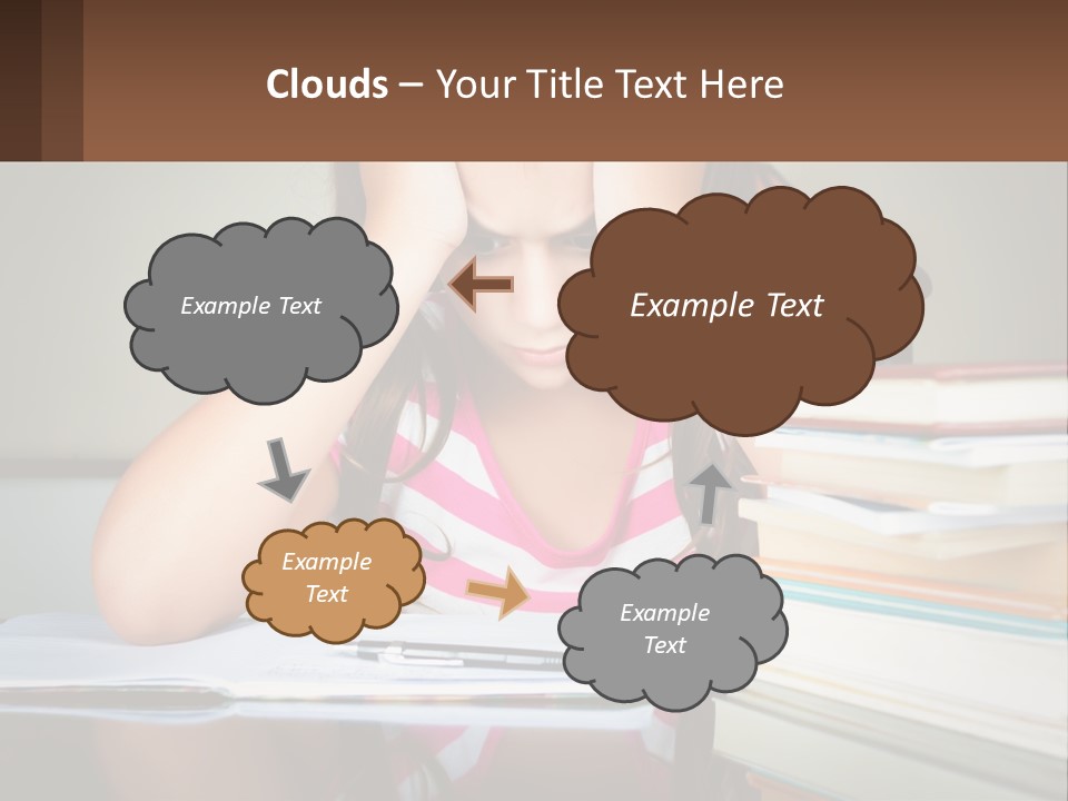 Daughter Portrait Senior PowerPoint Template