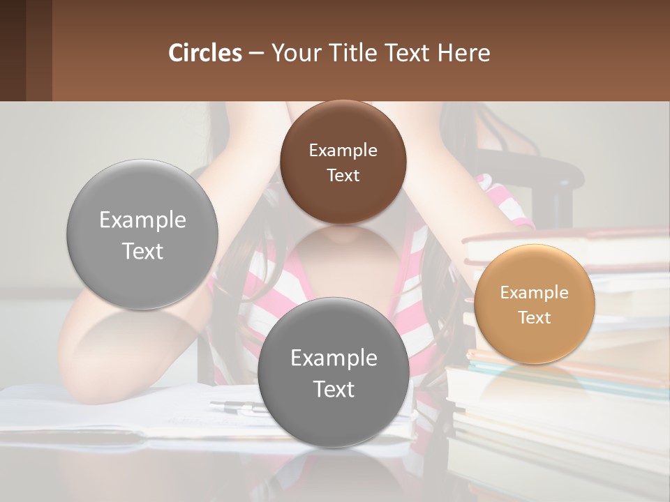 Daughter Portrait Senior PowerPoint Template