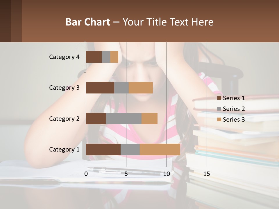 Daughter Portrait Senior PowerPoint Template