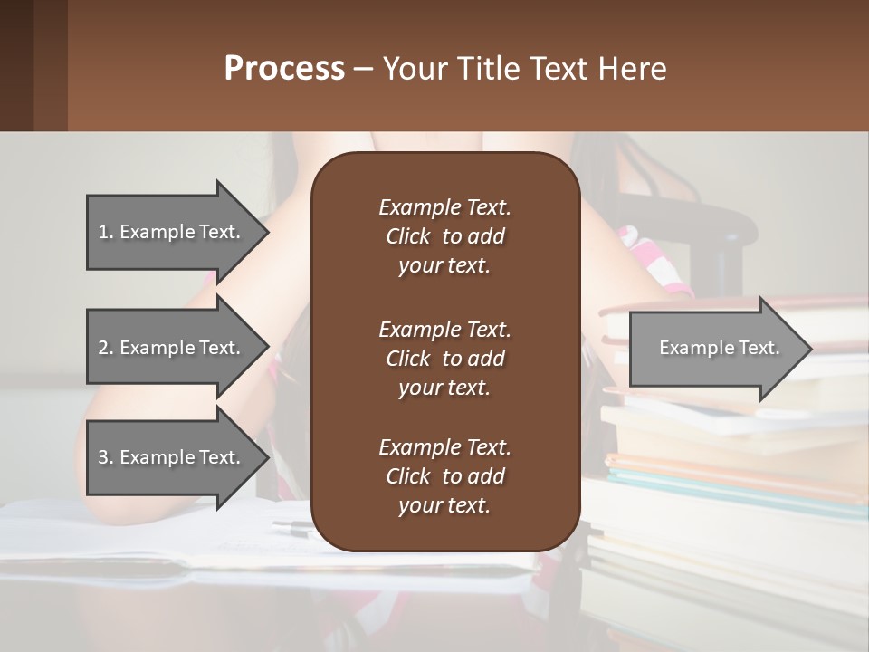 Daughter Portrait Senior PowerPoint Template