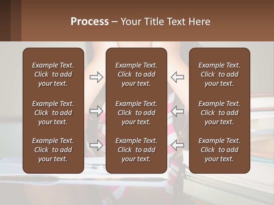 Daughter Portrait Senior PowerPoint Template