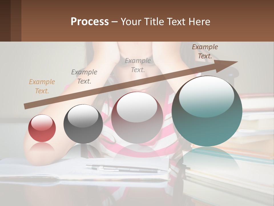 Daughter Portrait Senior PowerPoint Template