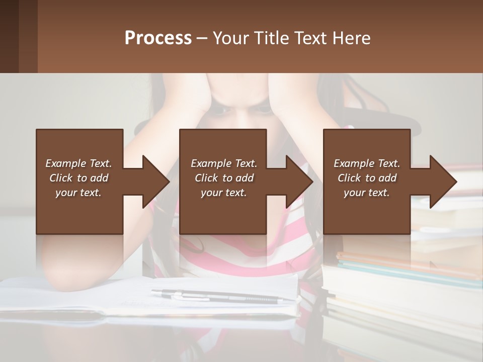 Daughter Portrait Senior PowerPoint Template