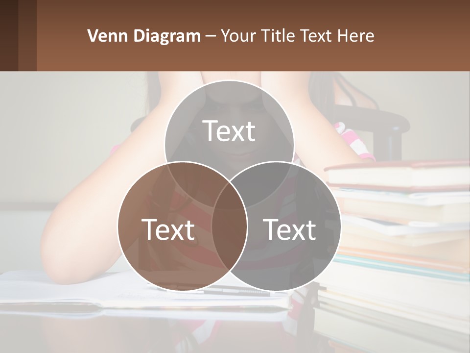 Daughter Portrait Senior PowerPoint Template