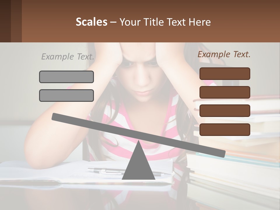 Daughter Portrait Senior PowerPoint Template