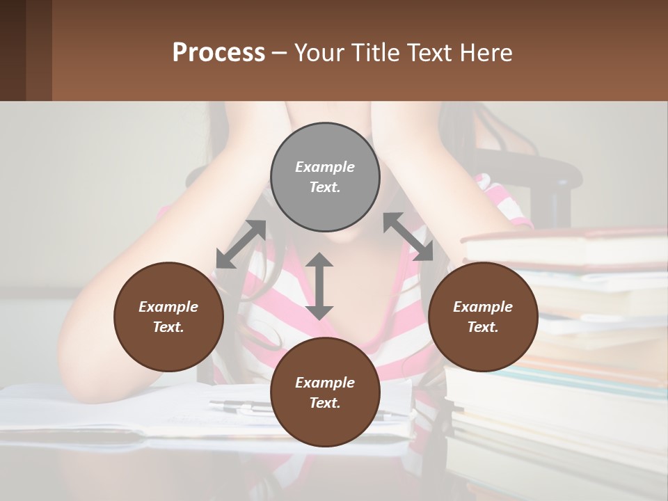 Daughter Portrait Senior PowerPoint Template