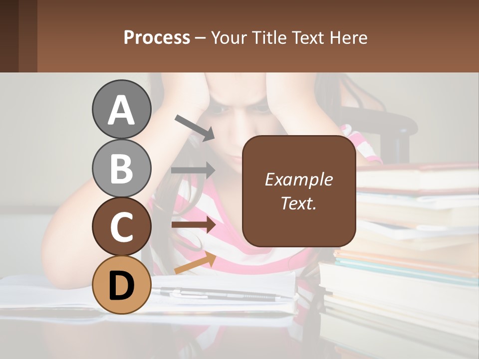 Daughter Portrait Senior PowerPoint Template