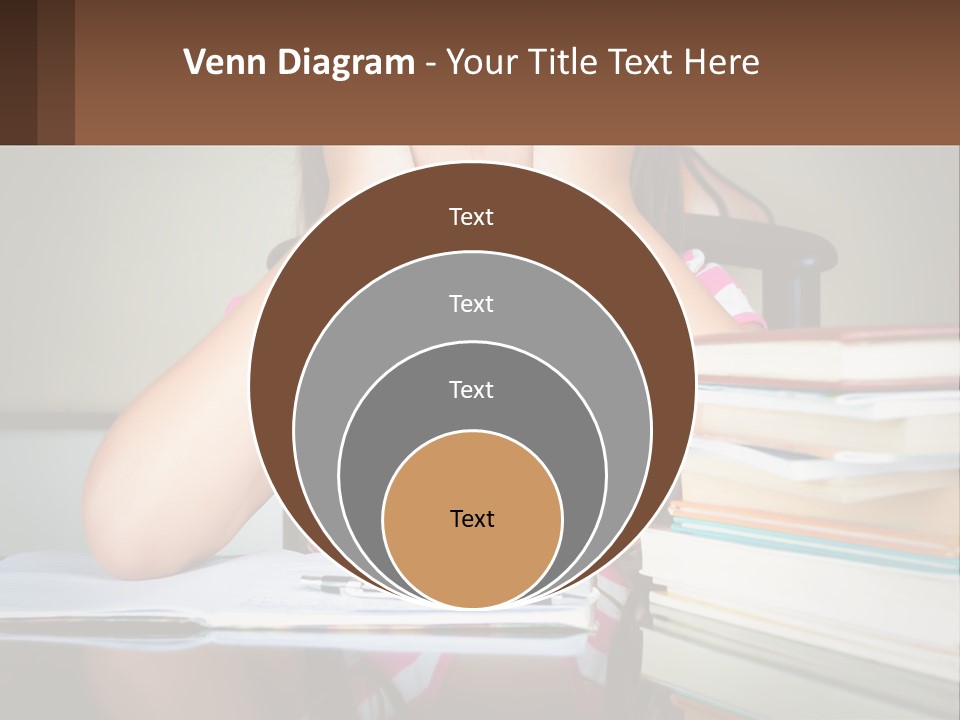 Daughter Portrait Senior PowerPoint Template