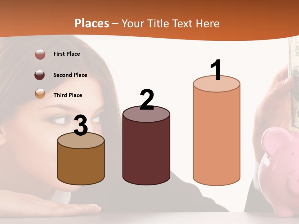 Single Mother Older PowerPoint Template