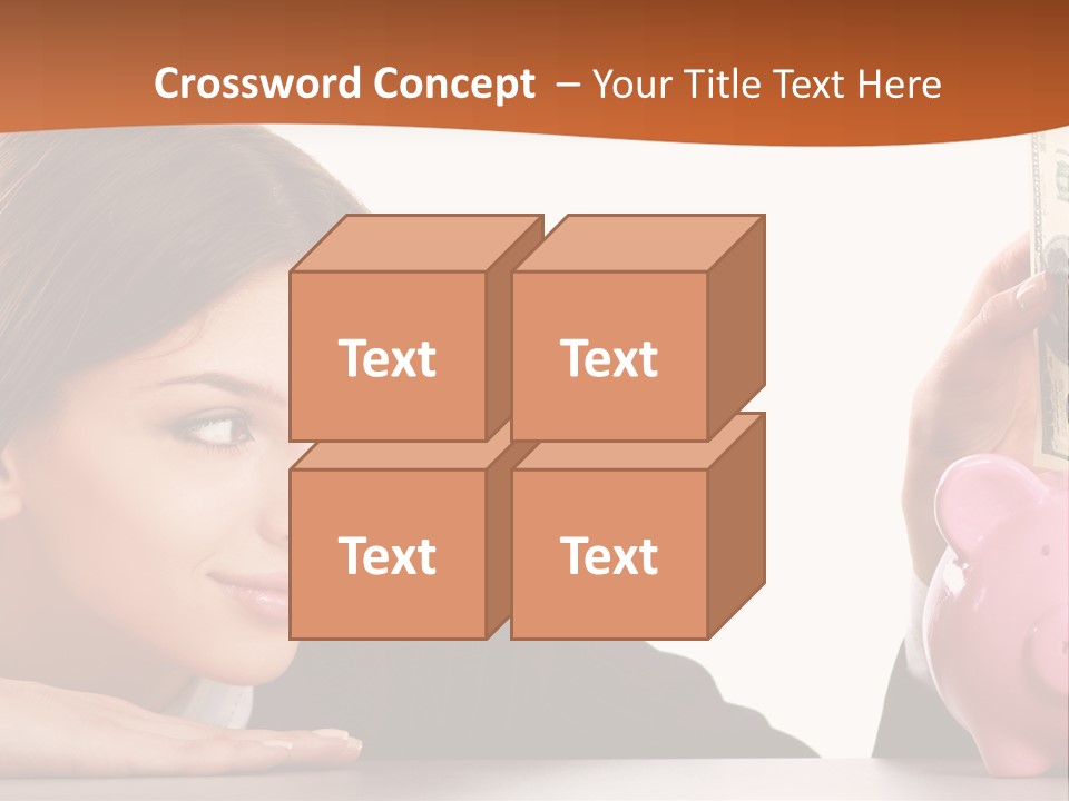 Single Mother Older PowerPoint Template