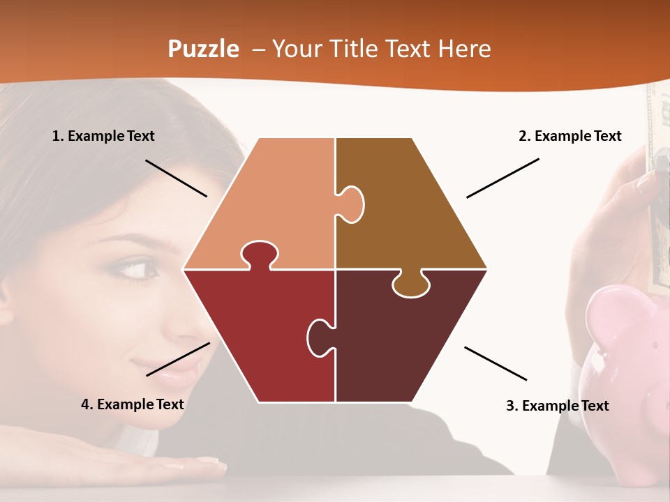 Single Mother Older PowerPoint Template