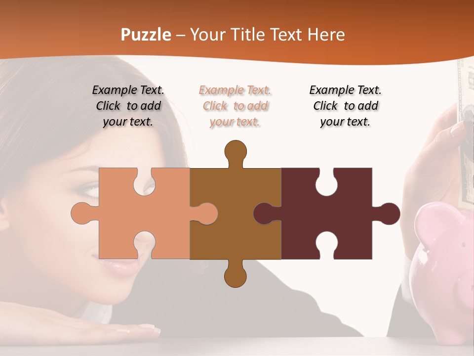 Single Mother Older PowerPoint Template