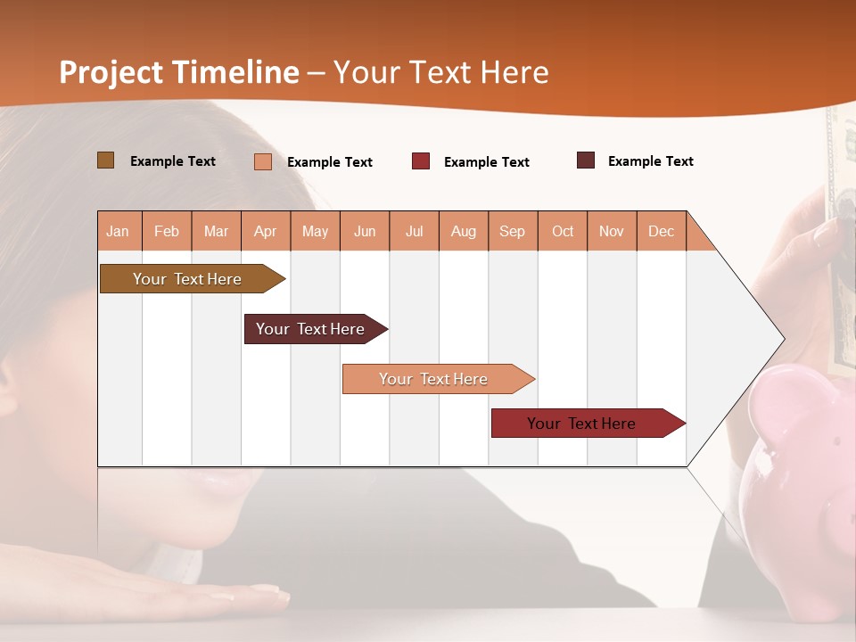 Single Mother Older PowerPoint Template