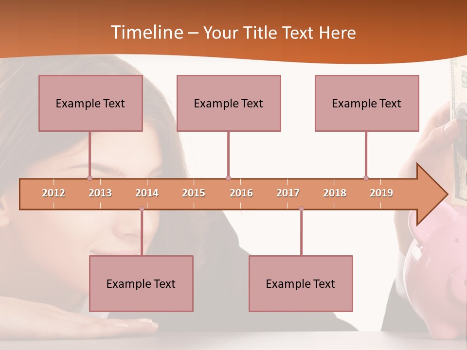 Single Mother Older PowerPoint Template