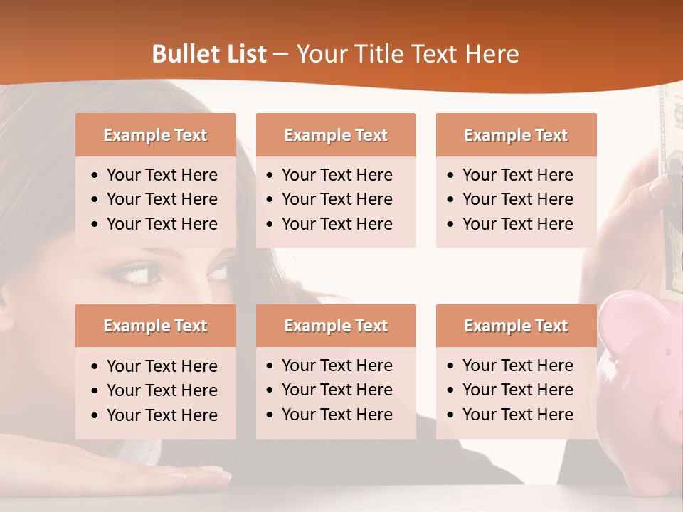 Single Mother Older PowerPoint Template