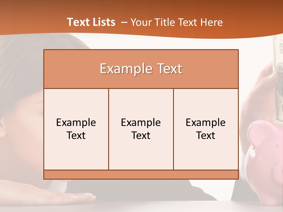 Single Mother Older PowerPoint Template