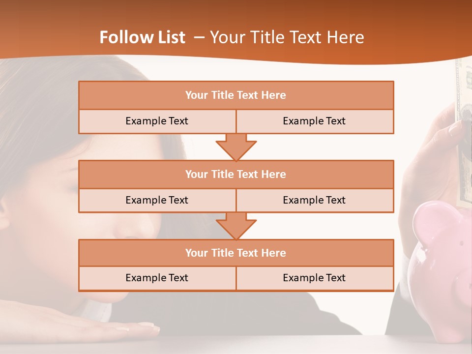Single Mother Older PowerPoint Template