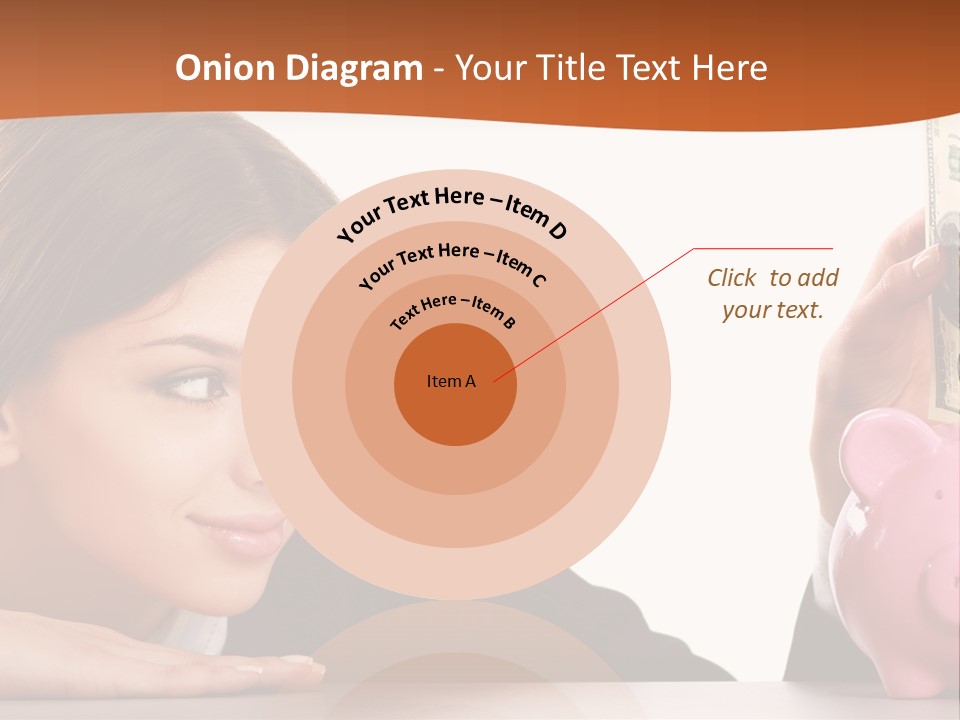 Single Mother Older PowerPoint Template