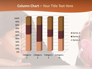 Single Mother Older PowerPoint Template