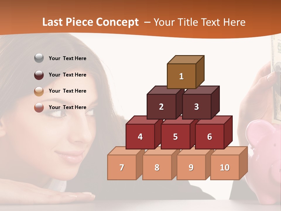 Single Mother Older PowerPoint Template