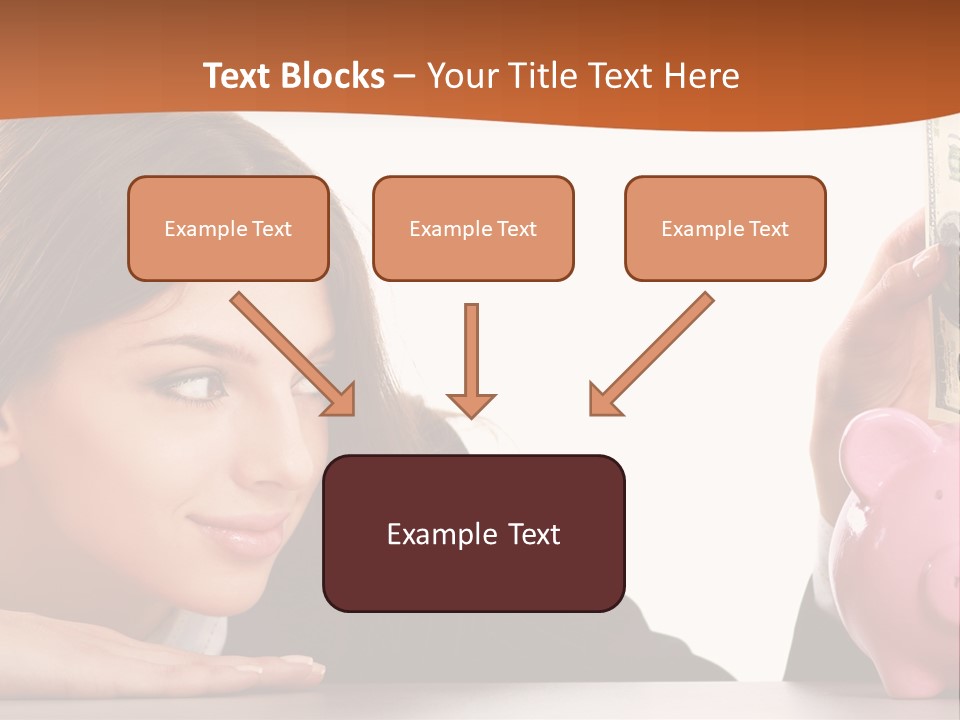 Single Mother Older PowerPoint Template