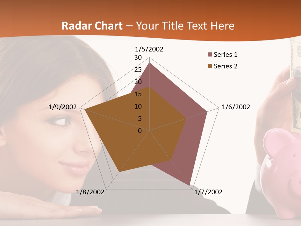 Single Mother Older PowerPoint Template