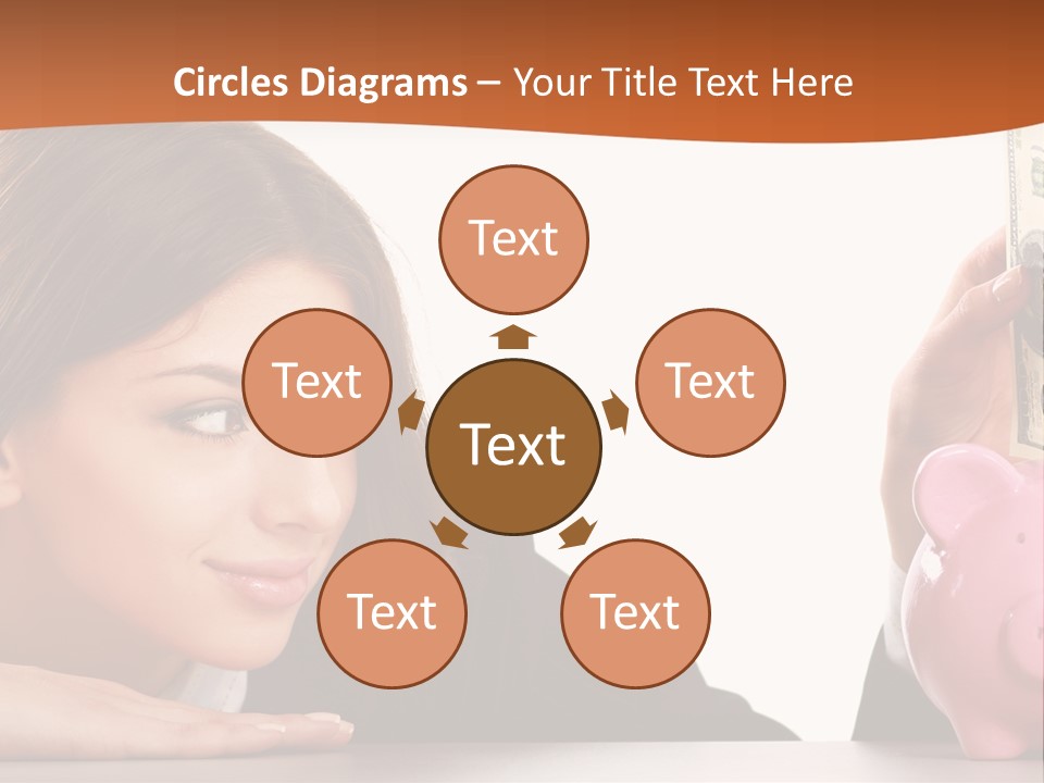 Single Mother Older PowerPoint Template