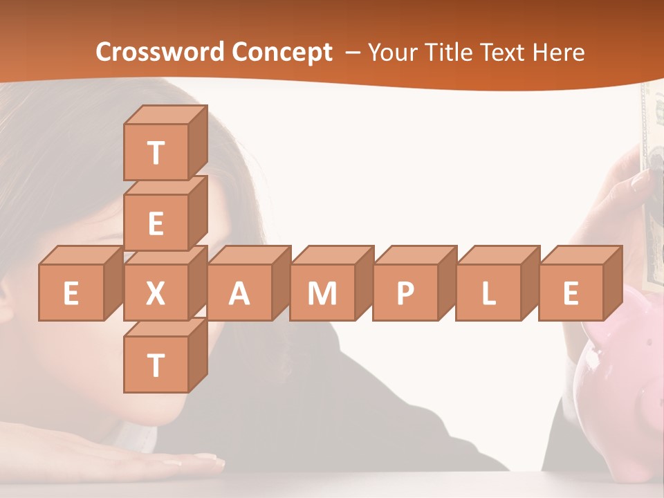 Single Mother Older PowerPoint Template