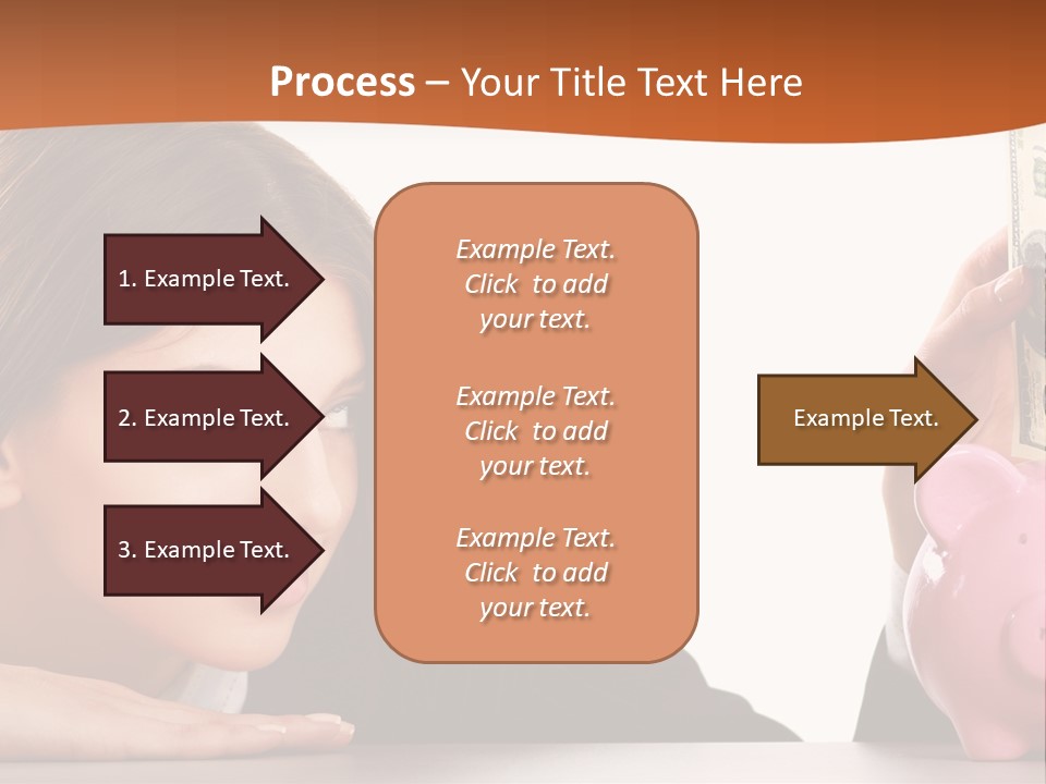 Single Mother Older PowerPoint Template