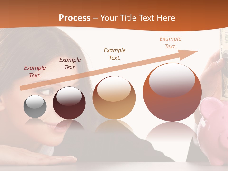 Single Mother Older PowerPoint Template