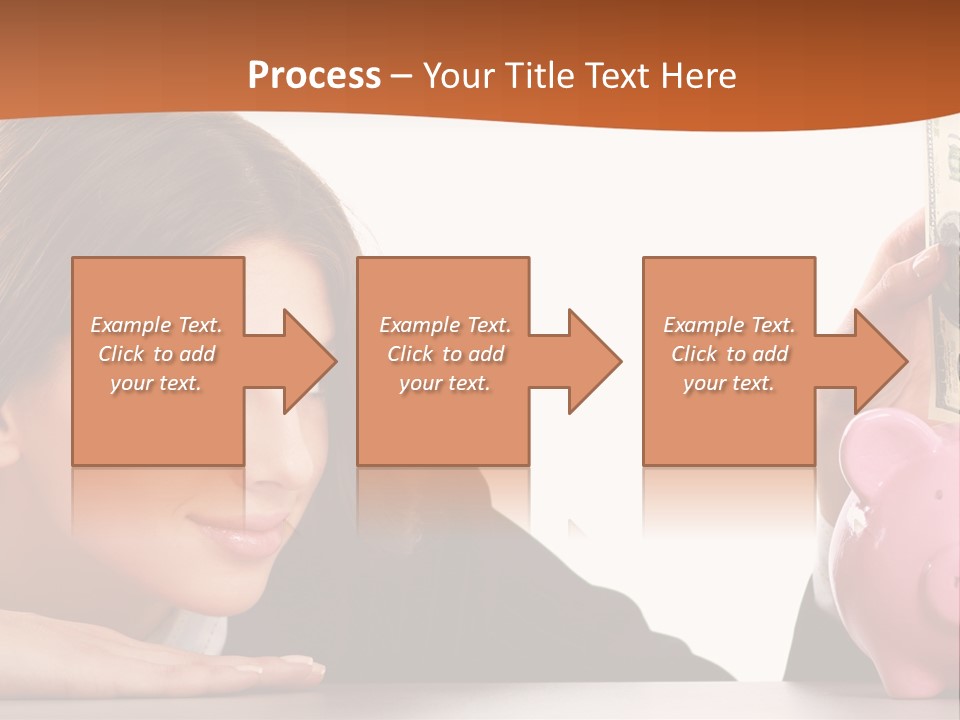 Single Mother Older PowerPoint Template