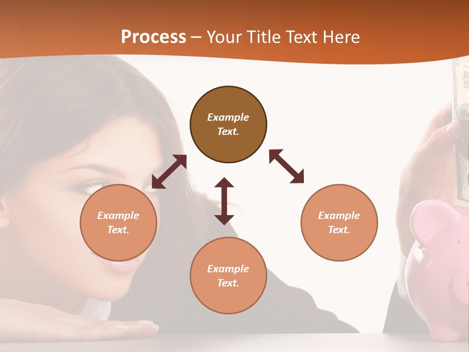 Single Mother Older PowerPoint Template