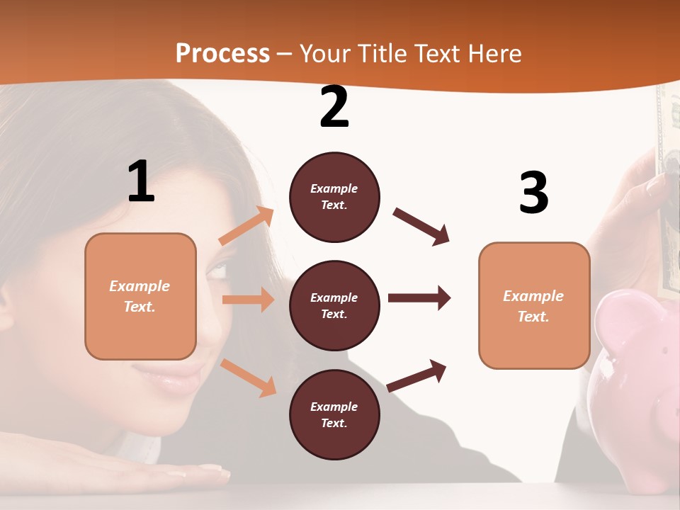 Single Mother Older PowerPoint Template