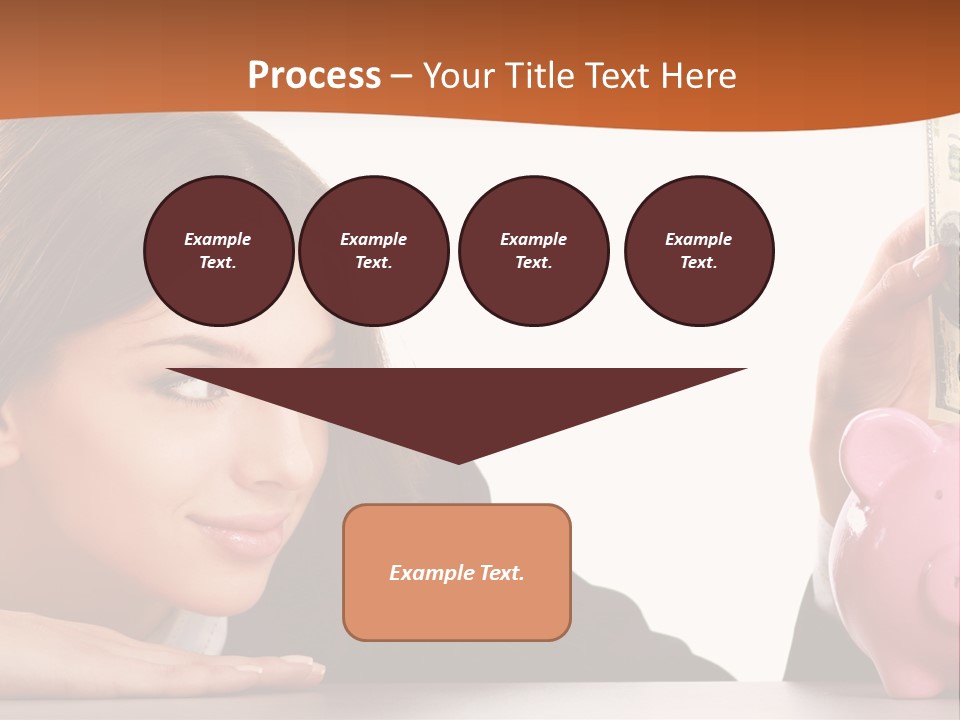 Single Mother Older PowerPoint Template