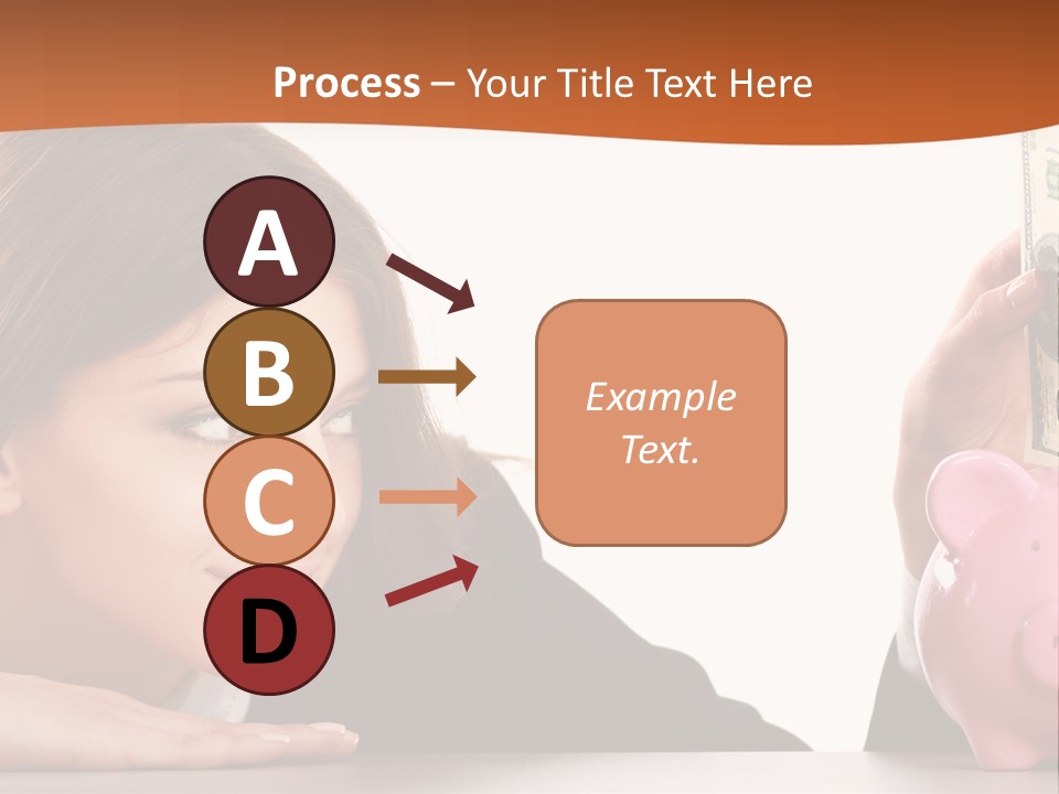 Single Mother Older PowerPoint Template